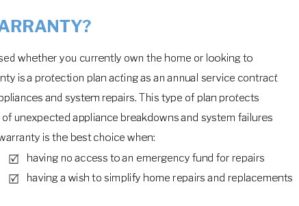 home warranties of america